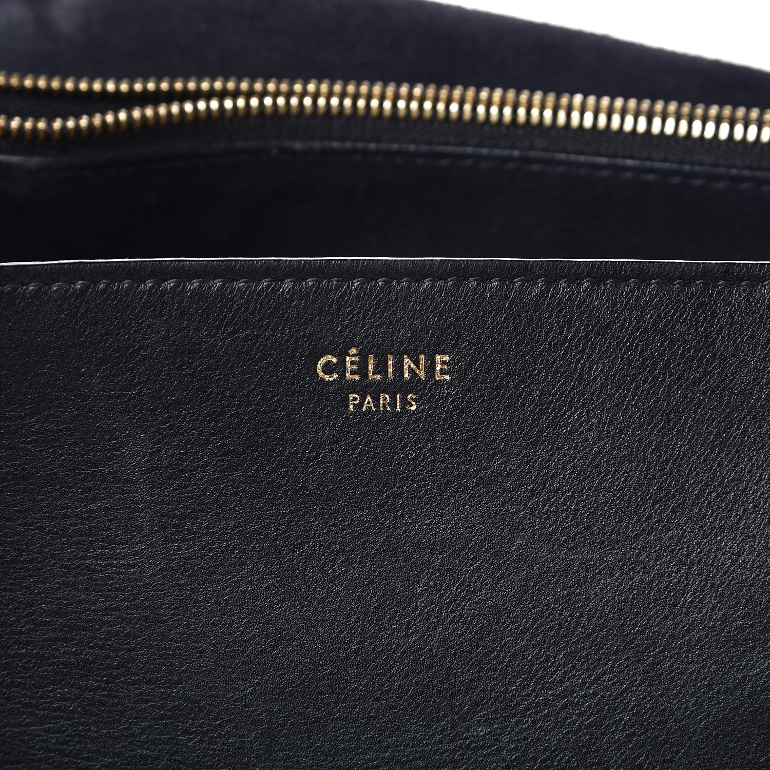 Celine Calfskin Blade Flap Black 8 of 8
