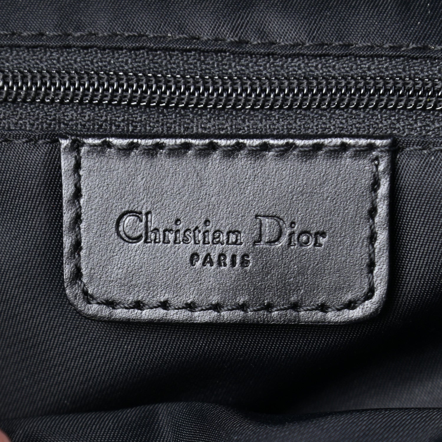 Christian Dior Monogram Saddle Bag Blue 6 of 9