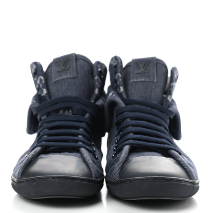Louis Vuitton Monogram Denim Brea Sneaker 37 Blue 2 of 8