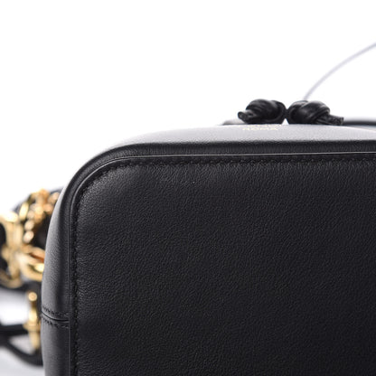 Fendi TPU FF Vitello Grace F is Fendi Mini Mon Tresor Bucket Bag Black 11 of 11