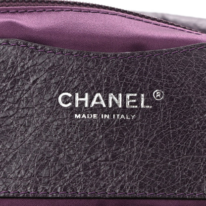 Chanel Glazed Calfskin Stitched On The Road Flap Purple 6 of 10