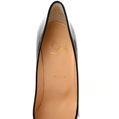 Christian Louboutin Patent Pigalle 100 Pumps 37 Black 7 of 8