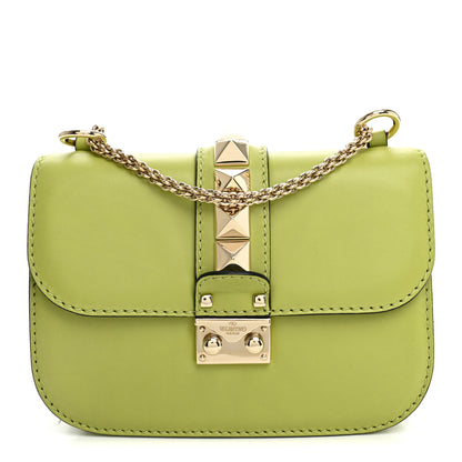 Valentino Garavani Vitello Small Glam Lock Rockstud Flap Apple 1 of 11