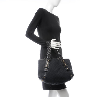 Gucci Monogram Small Pelham Shoulder Bag Black 2 of 13