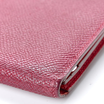 Hermes Epsom Bi-Color Bearn Wallet Rubis Rouge Pivoine 11 of 11