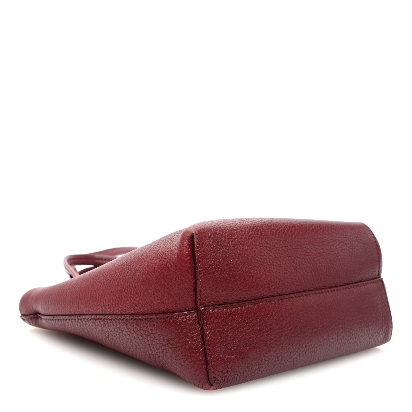 Grained Calfskin Small Park Tote Terracotta