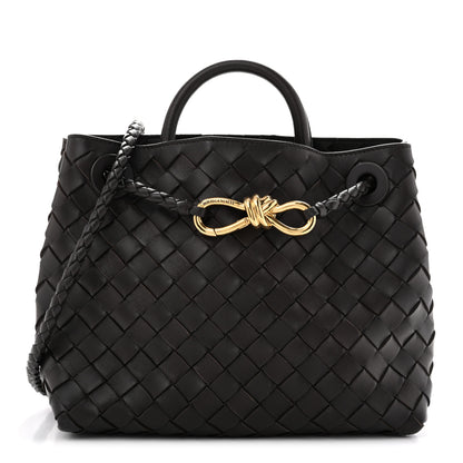 Bottega Veneta Nappa Intrecciato Small Andiamo Shoulder Bag Fondant 1 of 9