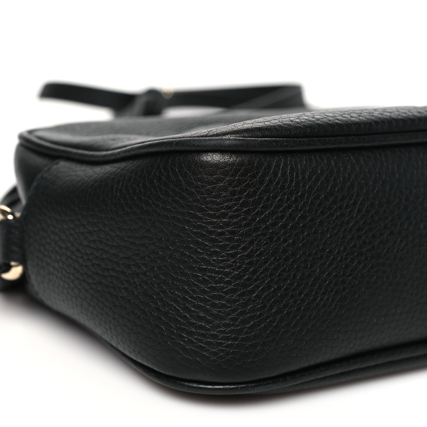 Gucci Pebbled Calfskin Small Soho Disco Bag Black 9 of 12