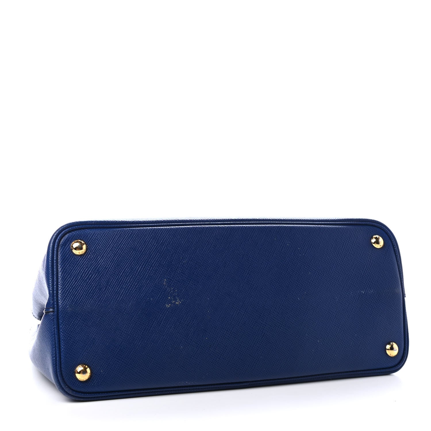 Prada Saffiano Cuir Medium Double Bag Inchiostro 3 of 5