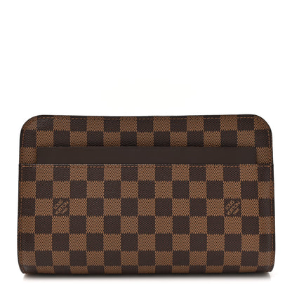 Louis Vuitton Damier Ebene Pochette Saint Louis Clutch 1 of 9