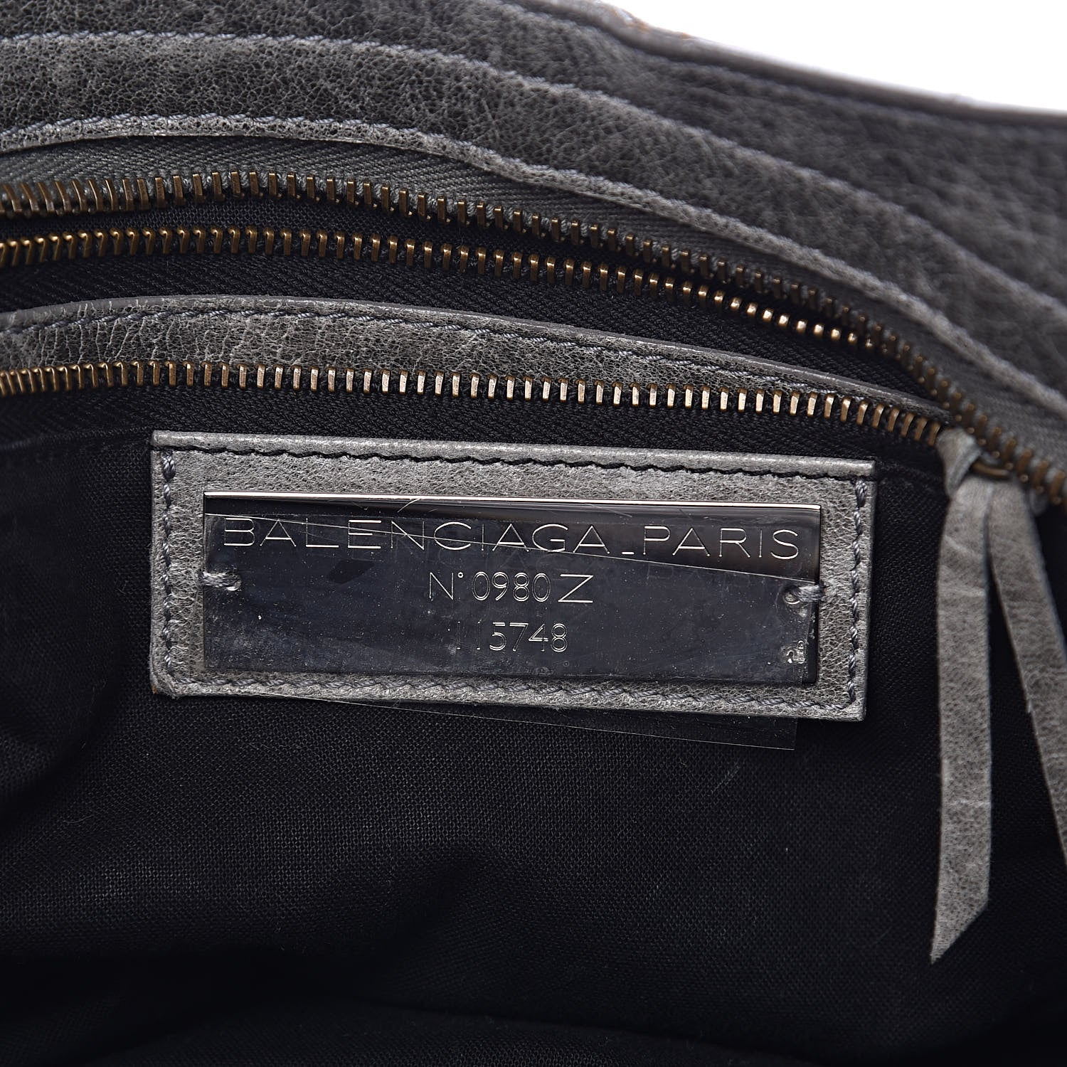 Balenciaga Agneau Classic Hardware City Anthracite 6 of 12