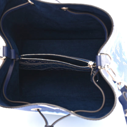 Louis Vuitton Monogram Escale Neonoe MM Blue 5 of 10