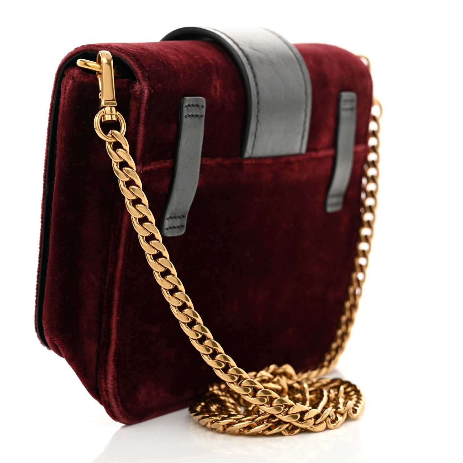 Prada Velvet City Calfskin Cahier Belt Bag Ribes Black 3 of 12