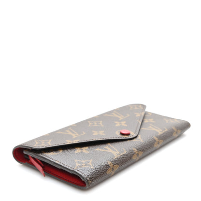 Louis Vuitton Monogram Josephine Wallet Red 4 of 7
