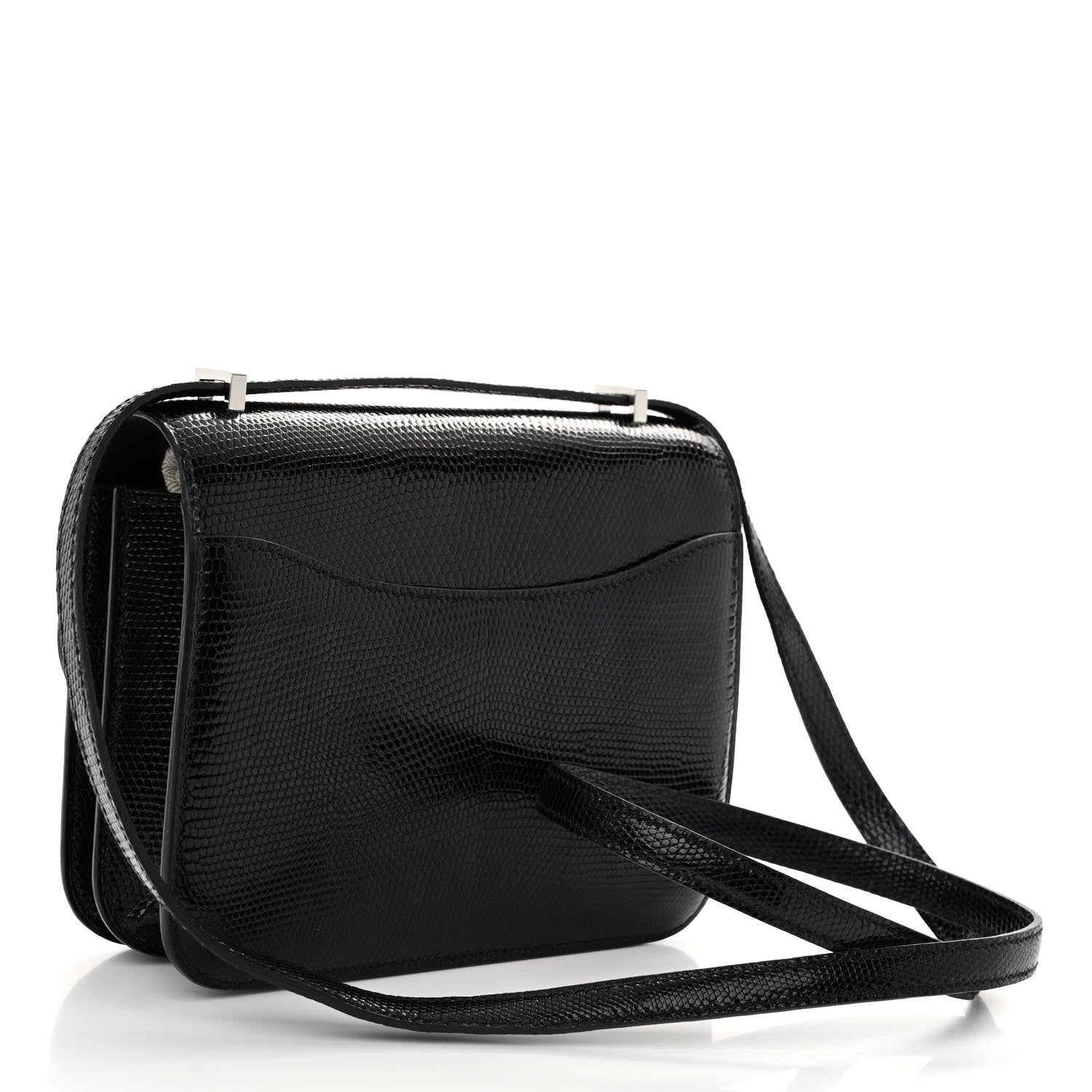 Hermes Lizard Constance 18 Black 3 of 13