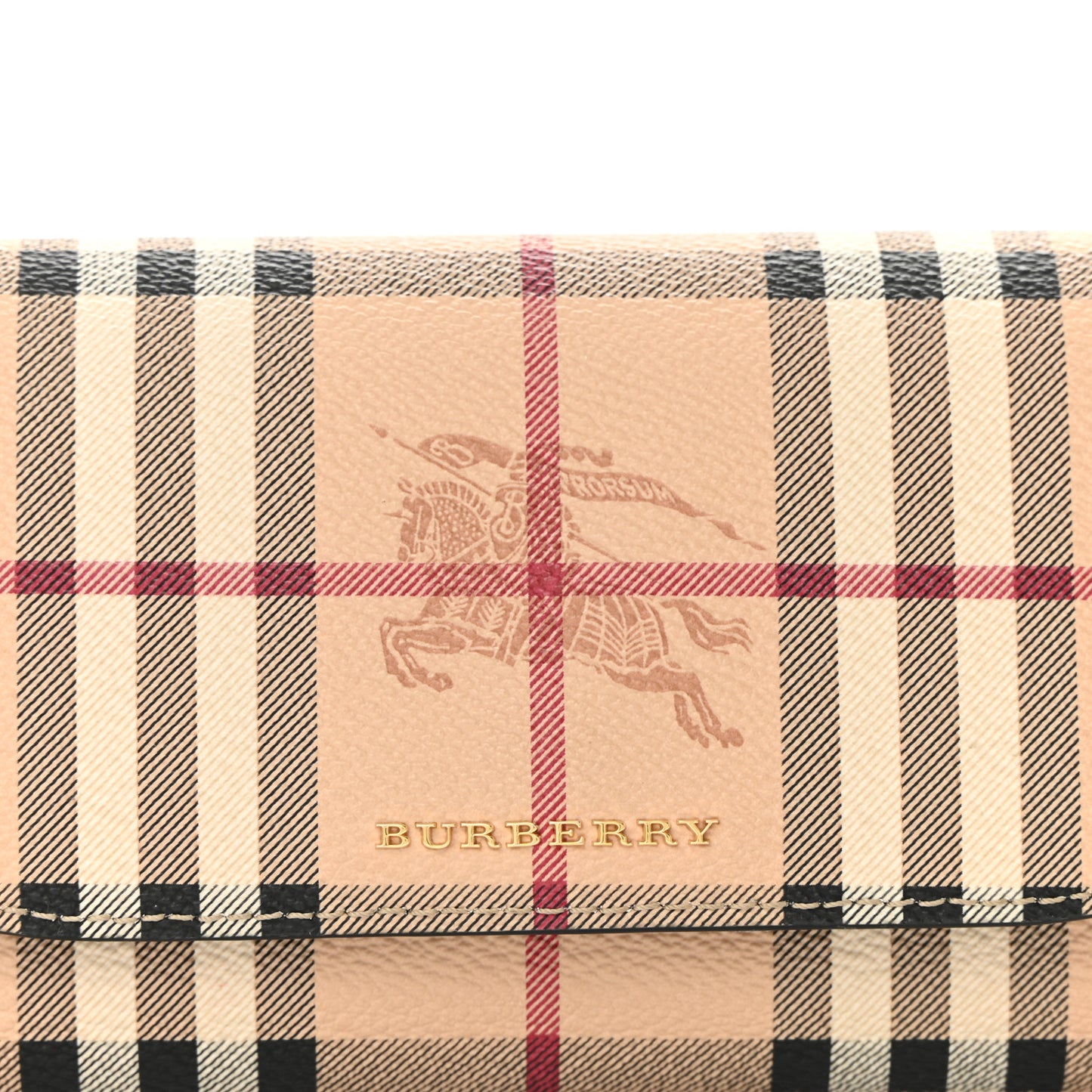 Haymarket Check Henley Wallet On Chain Black