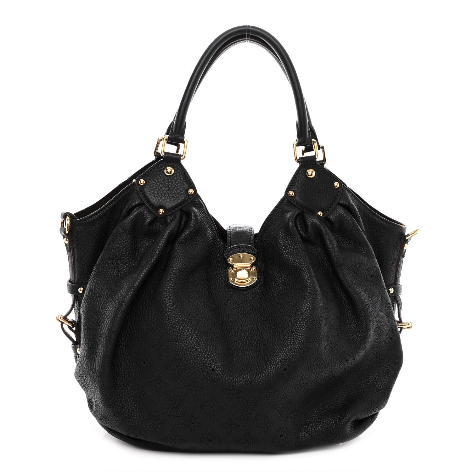 Louis Vuitton LOUIS VUITTON Mahina XL Black 1 of 8