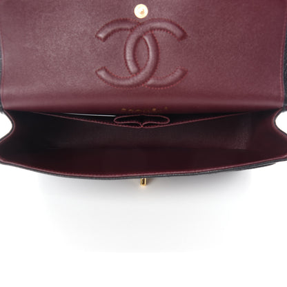 Chanel Caviar Quilted Medium Double Flap Black 5 of 11