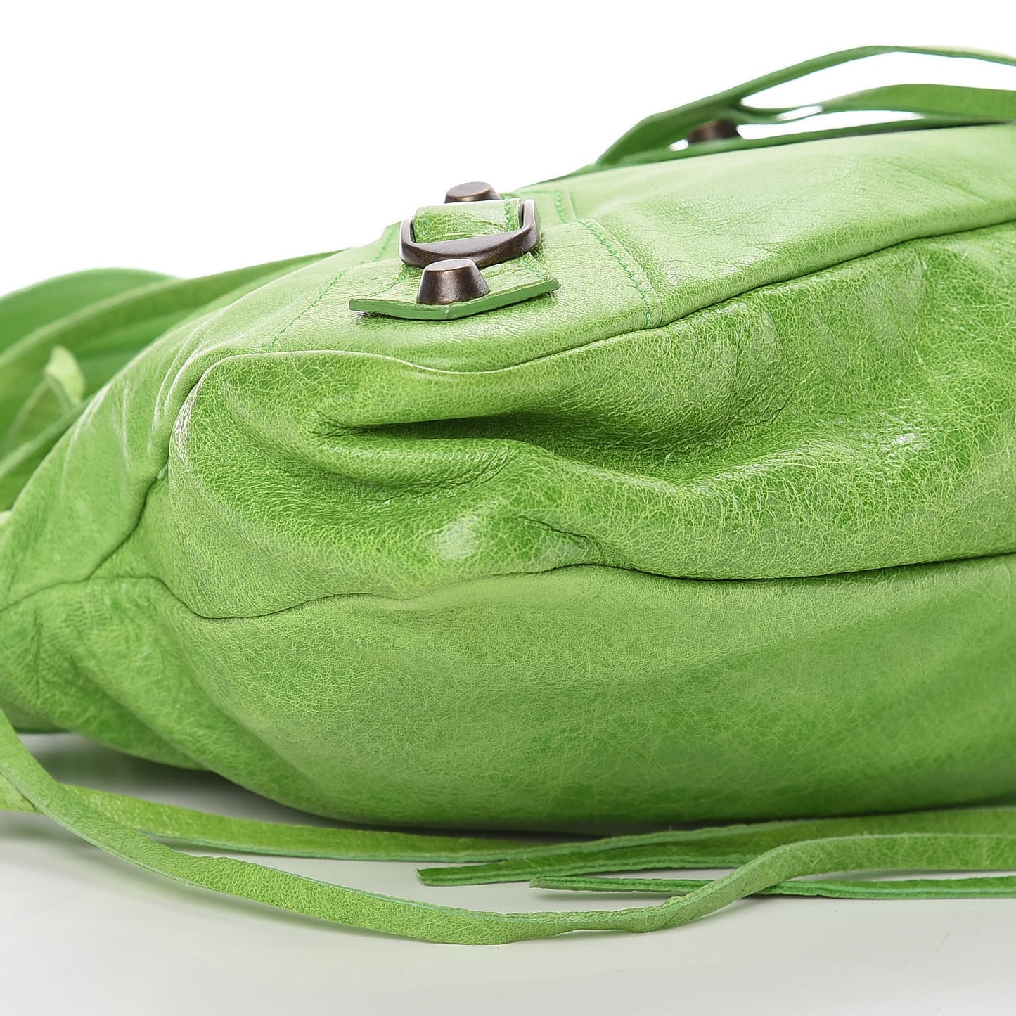 Agneau Classic Hardware First Apple Green