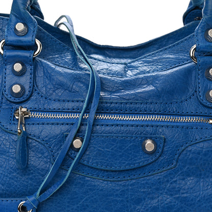 Balenciaga Agneau Giant 12 Silver Hardware City Bleu Lazuli 7 of 21