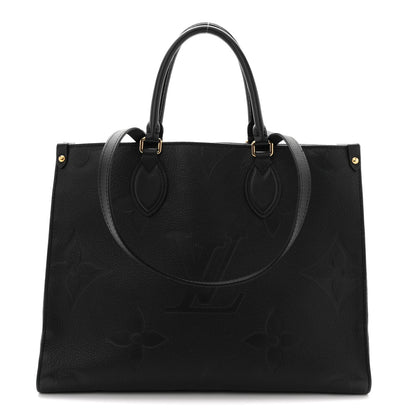 Louis Vuitton Empreinte Monogram Giant Onthego MM Black 1 of 11