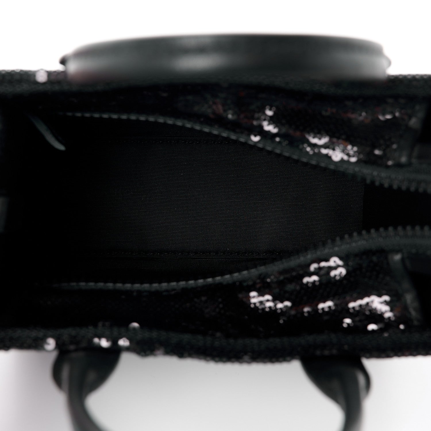 Marc Jacobs Sequin Small The Tote Bag Black 5 of 10