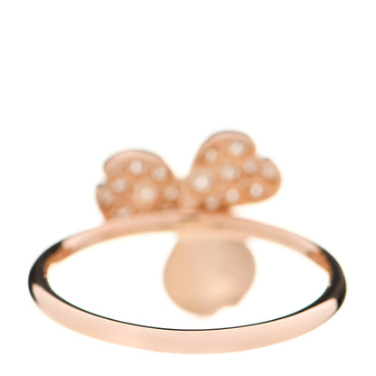 Tiffany 18K Rose Gold Diamond Paper Flowers Ring 53 6.25 3 of 5