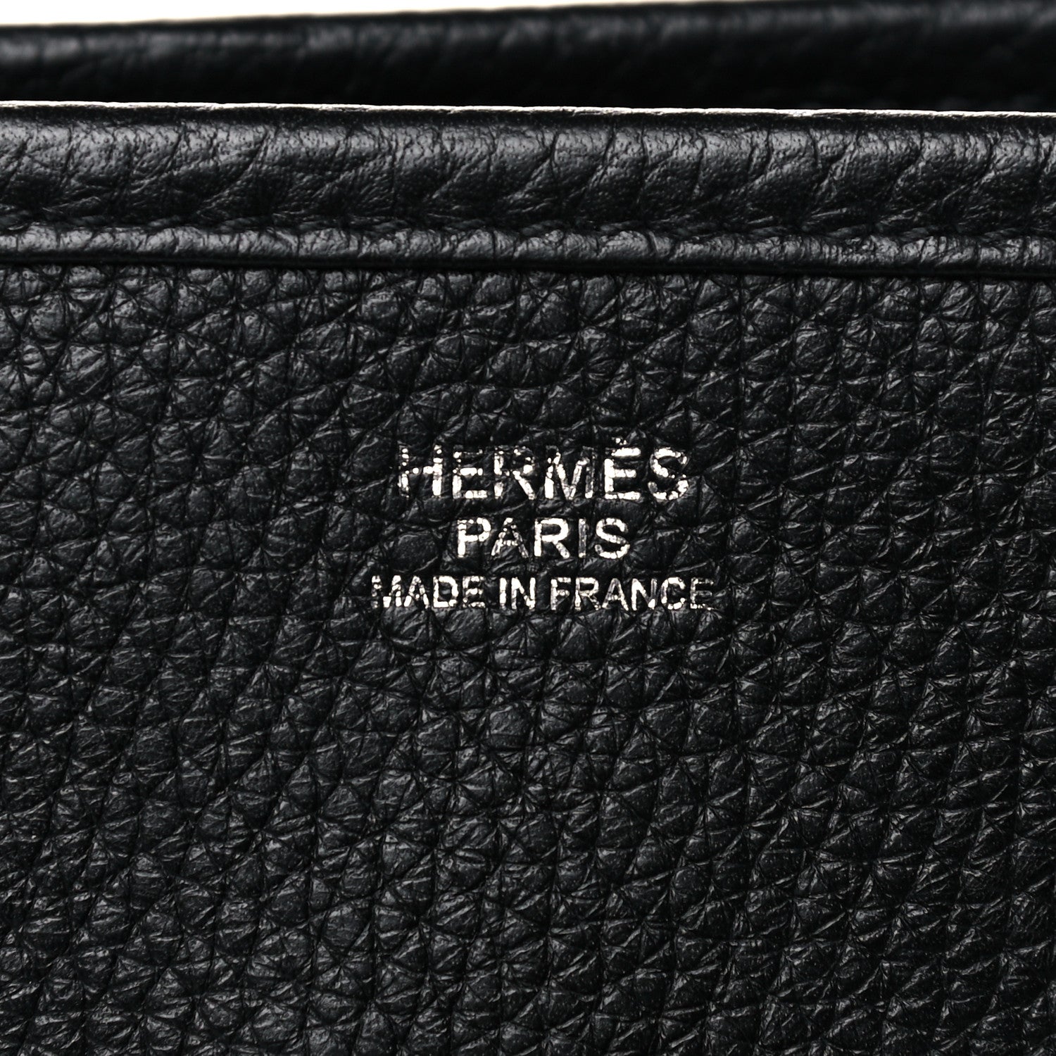 Hermes Taurillon Clemence Evelyne III PM Black 6 of 11