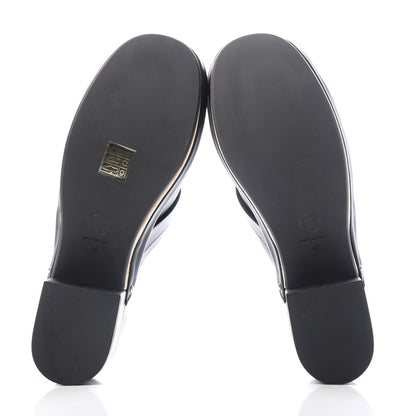 Chanel Calfskin CC Turn Lock Clogs 40 Black 6 of 10