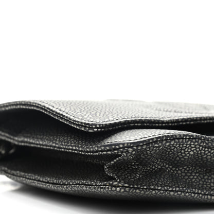 Chanel Caviar Timeless CC Wallet On Chain WOC Black 8 of 11