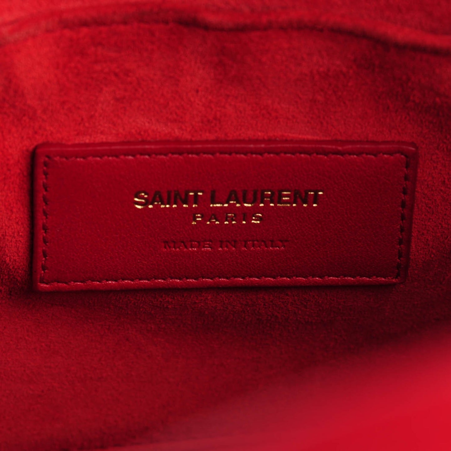 Calfskin Nano Sac De Jour Lipstick Red