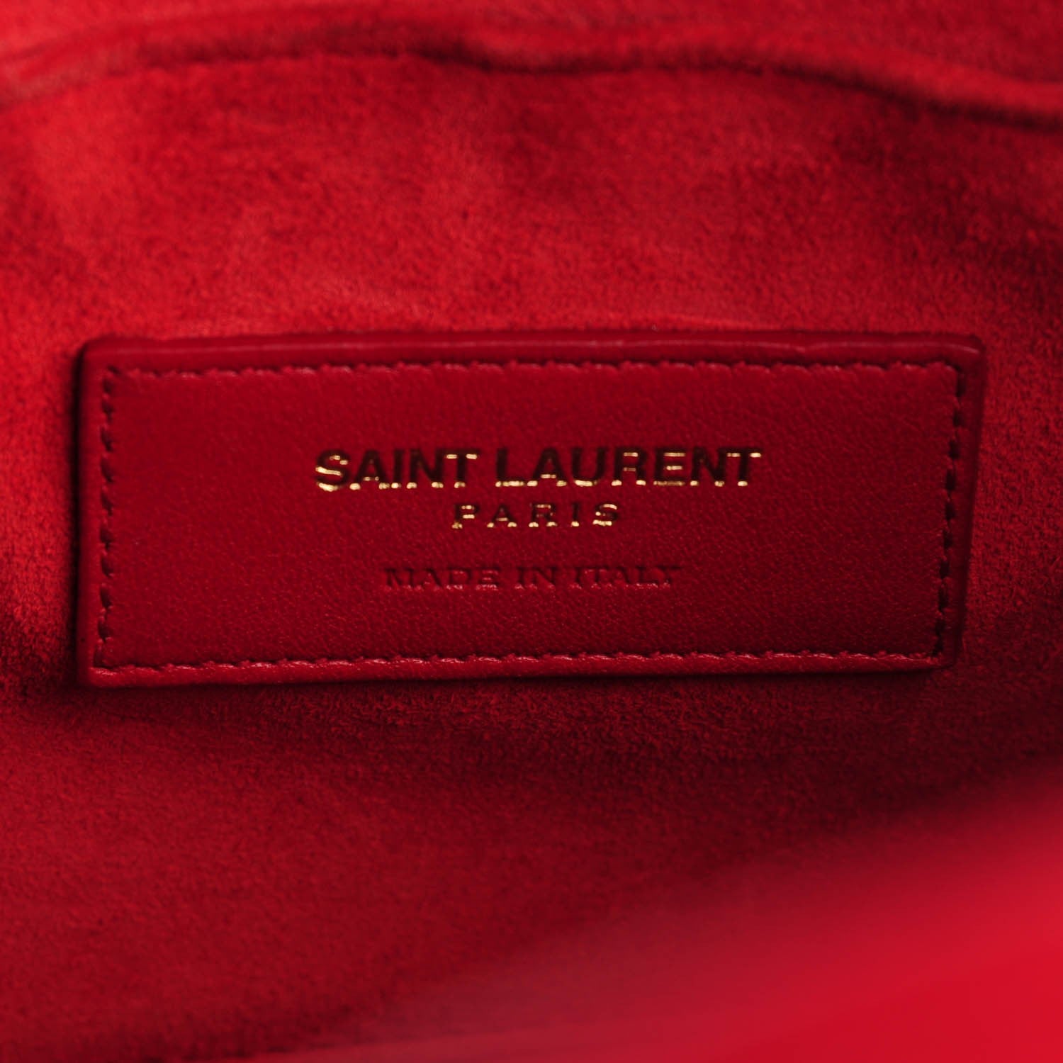 Saint Laurent Calfskin Nano Sac De Jour Lipstick Red 6 of 9