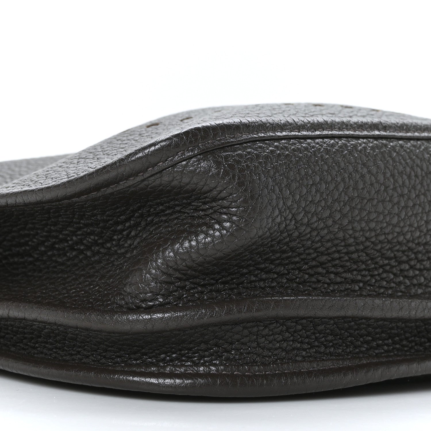 Hermes Taurillon Clemence Evelyne III PM Chocolate 8 of 9