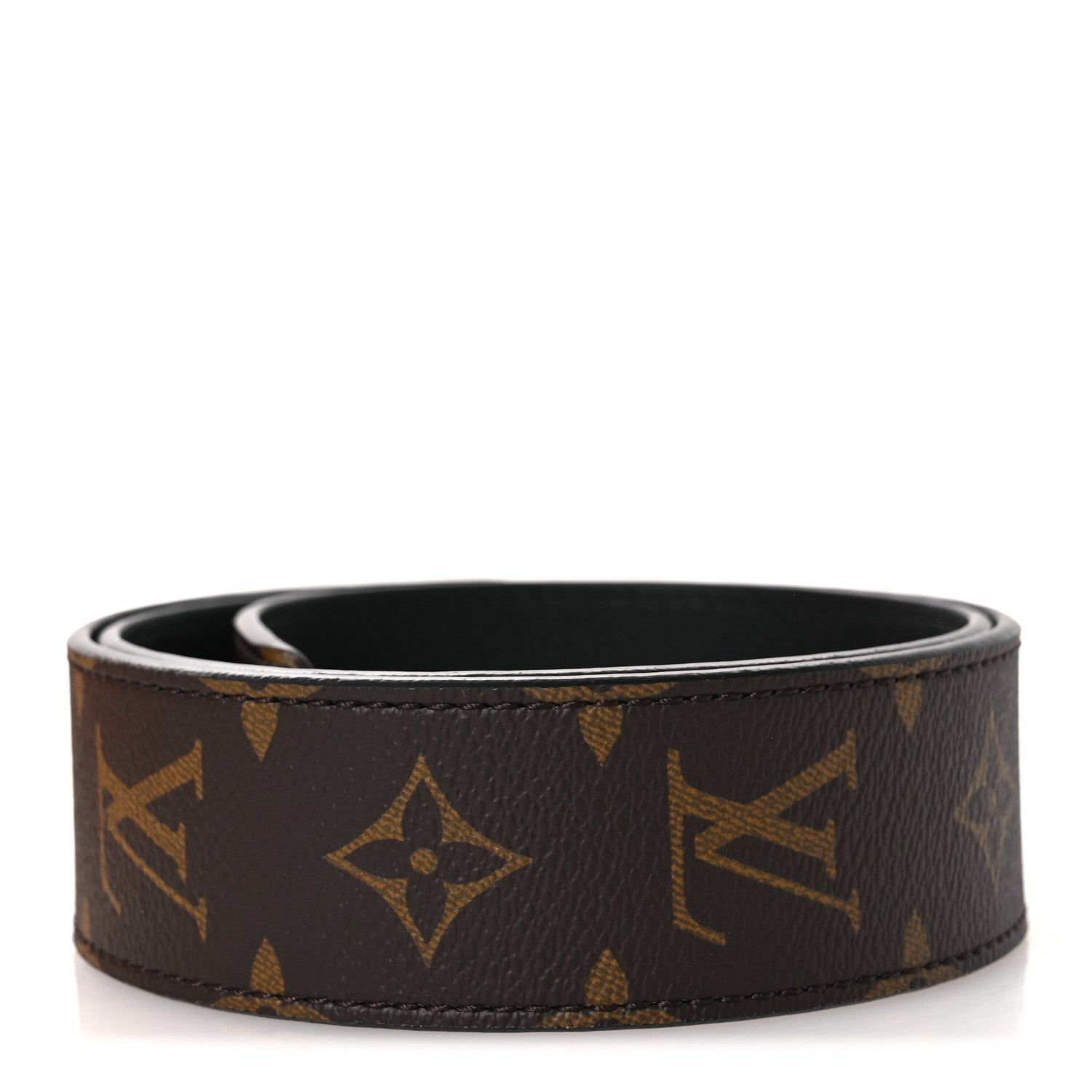 Louis Vuitton Monogram Bandouliere Shoulder Strap Black 2 of 5
