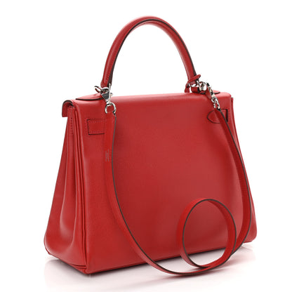 Hermes Epsom Kelly Retourne 28 Rouge Casaque 3 of 14