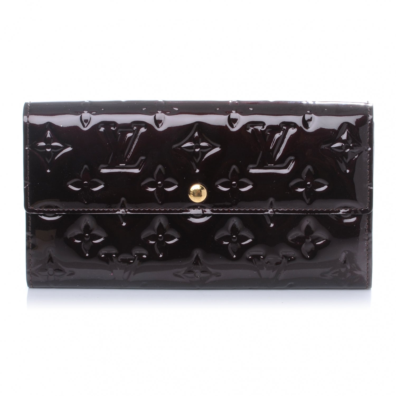 Louis Vuitton Vernis Sarah Wallet Amarante 1 of 7