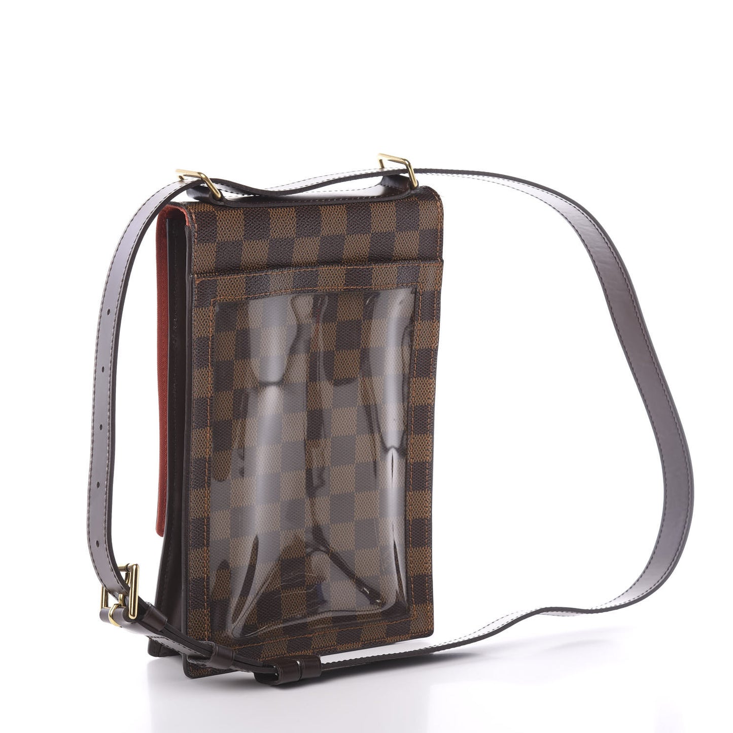 Damier Ebene Portobello Travel Shoulder Bag