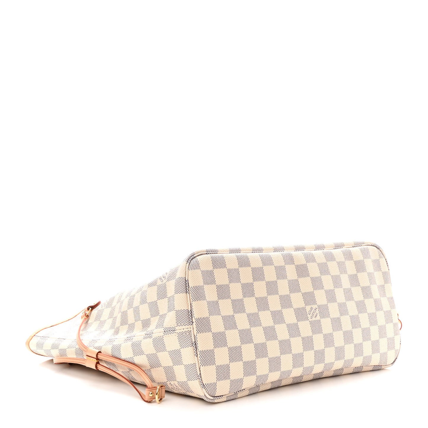 Damier Azur Neo Neverfull MM Rose Ballerine