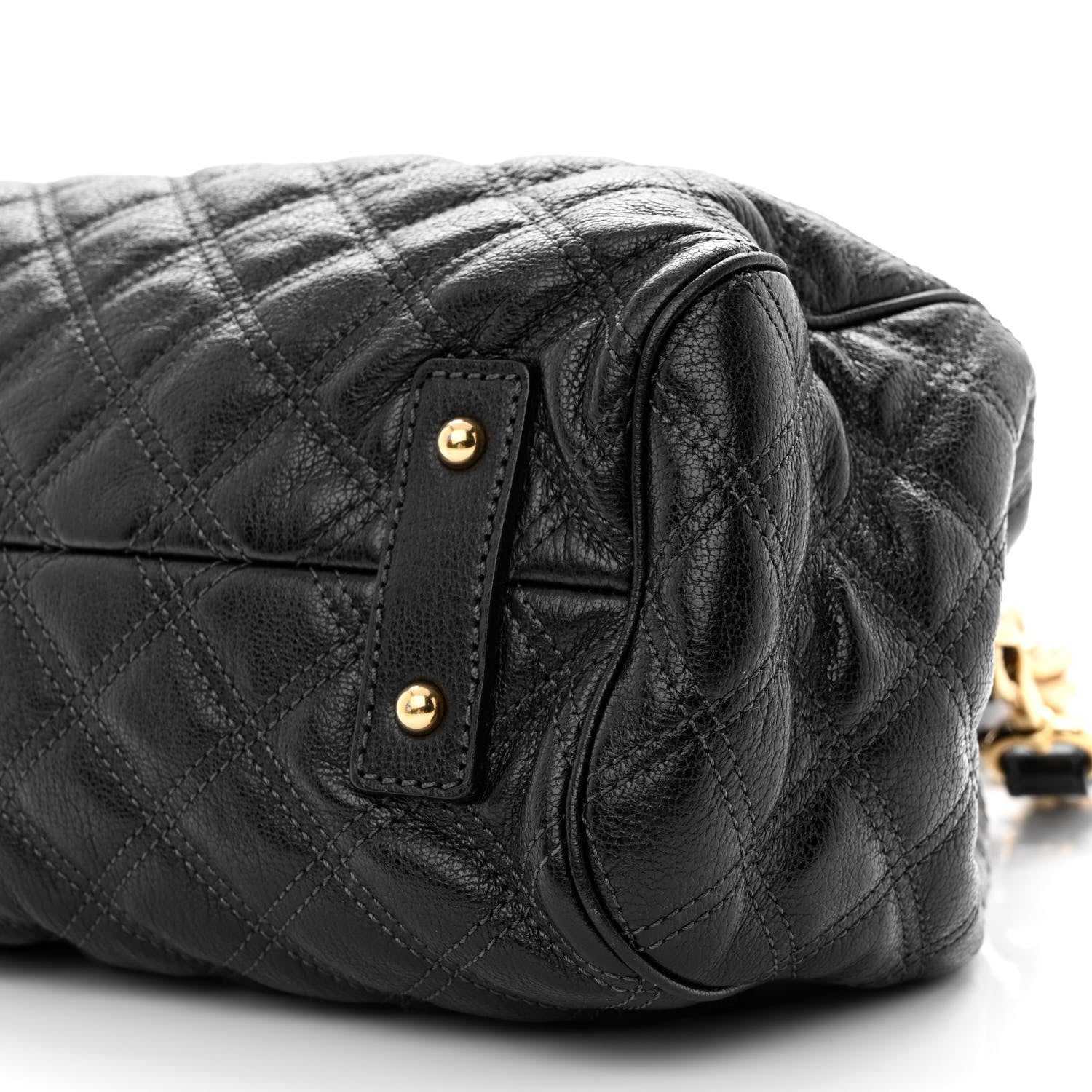 Marc Jacobs Calfskin Quilted Stam Black 12 of 15