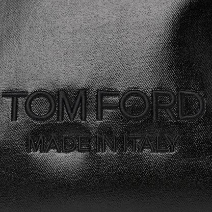 Tom Ford Coated Denim Logo T Screw Tote Black 6 of 10