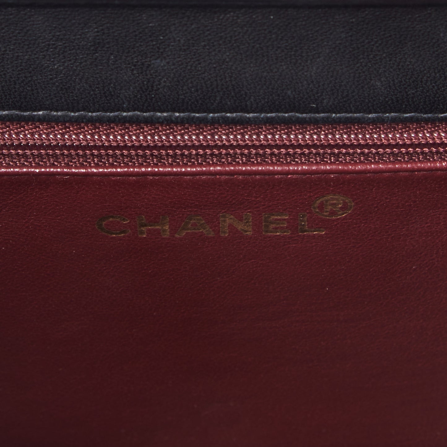 Lambskin Quilted Small Single Flap Black