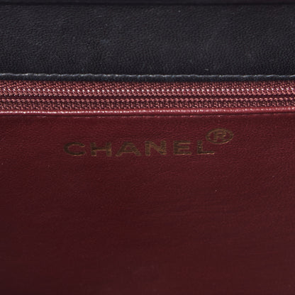 Chanel Lambskin Quilted Small Single Flap Black 8 of 9