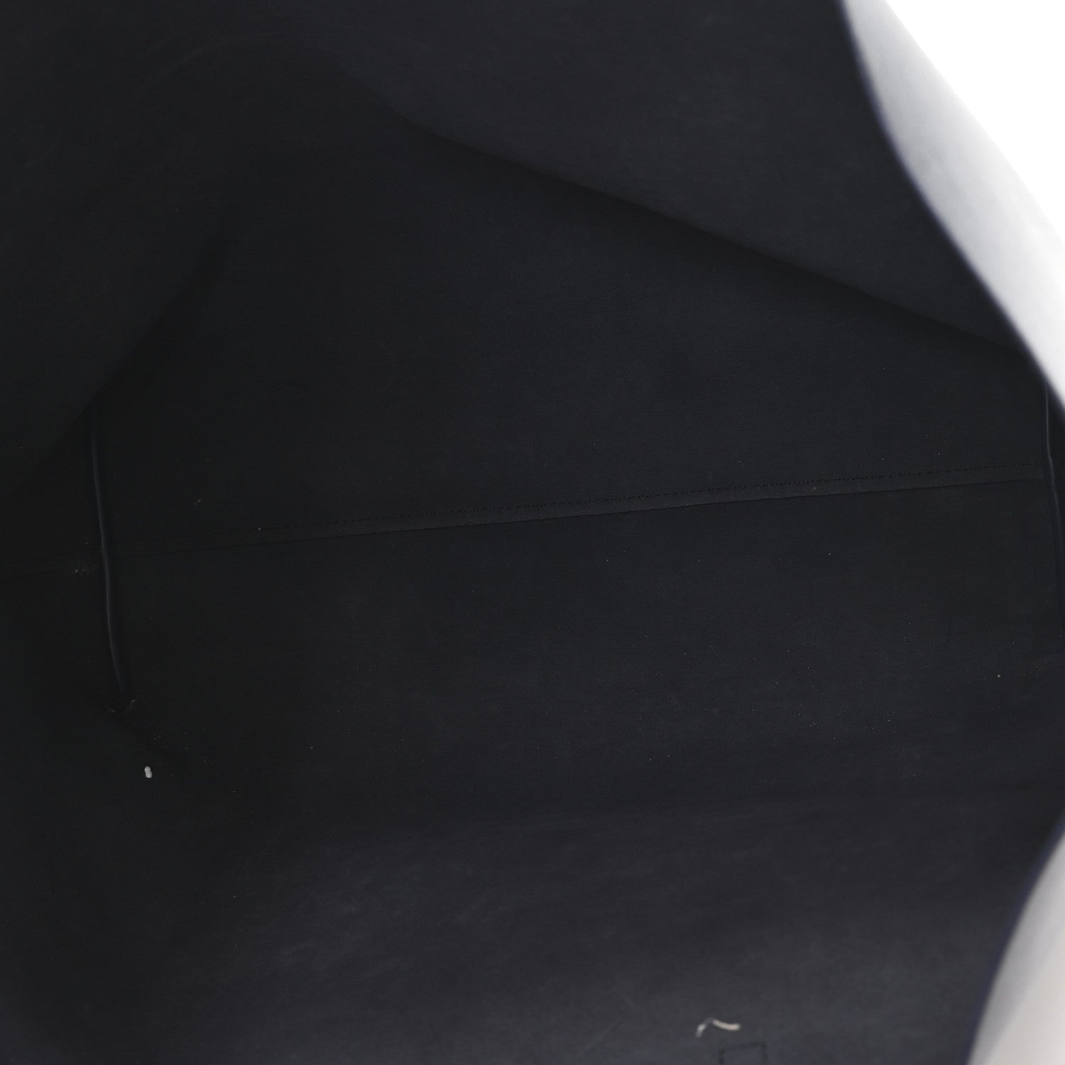 Saint Laurent Calfskin Large Shopping Tote Navy 6 of 13