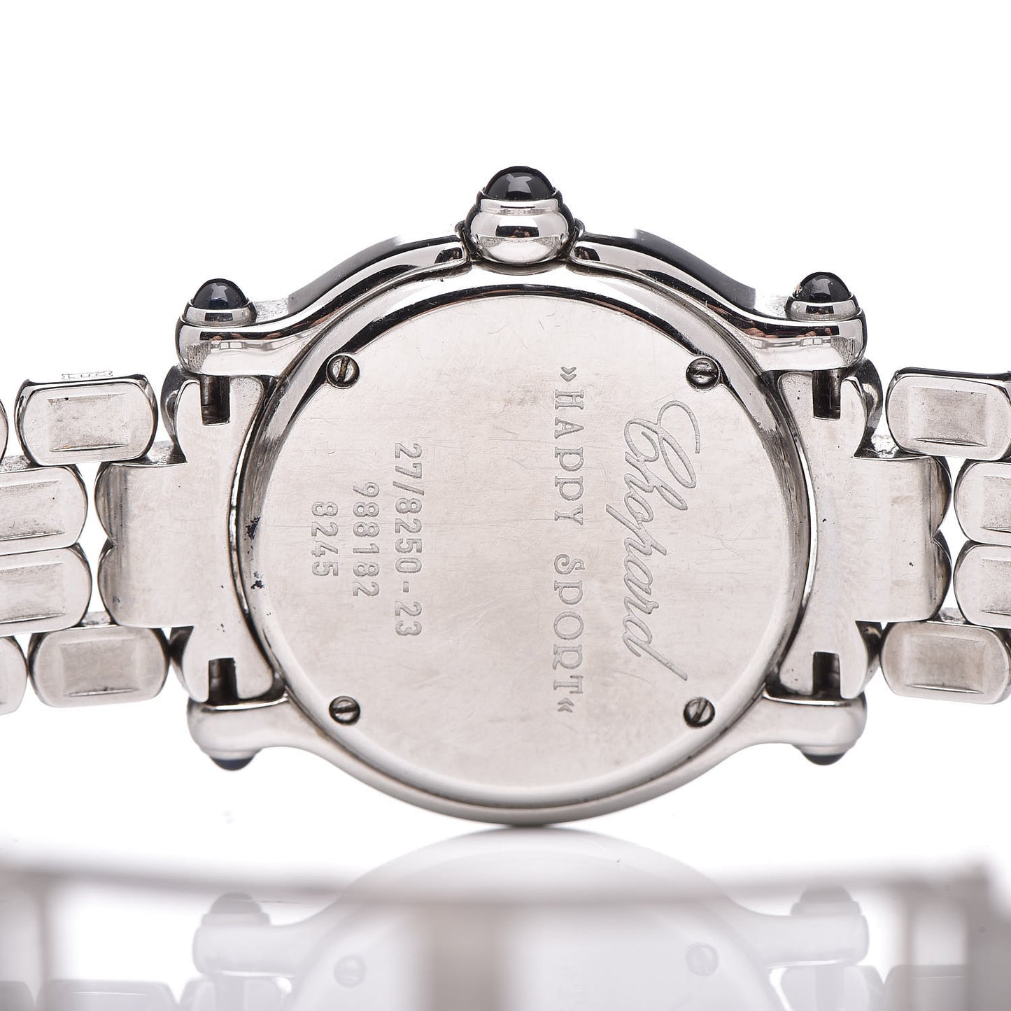 Stainless Steel 5 Diamond 26mm Happy Sport Quartz Watch