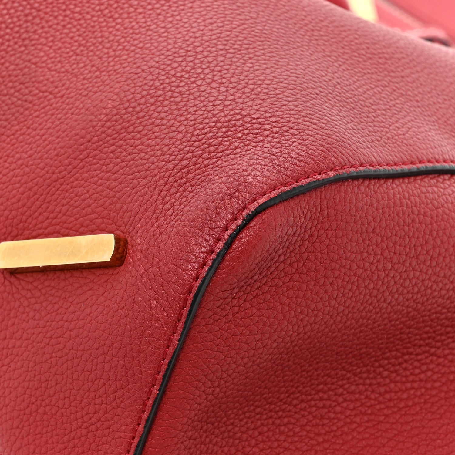 Loewe Calfskin Barcelona Tote Scarlet Red 12 of 21