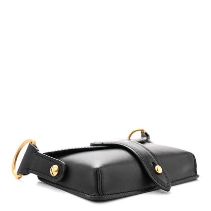Christian Dior Grained Calfskin D-Bee Shoulder Bag Black 4 of 12