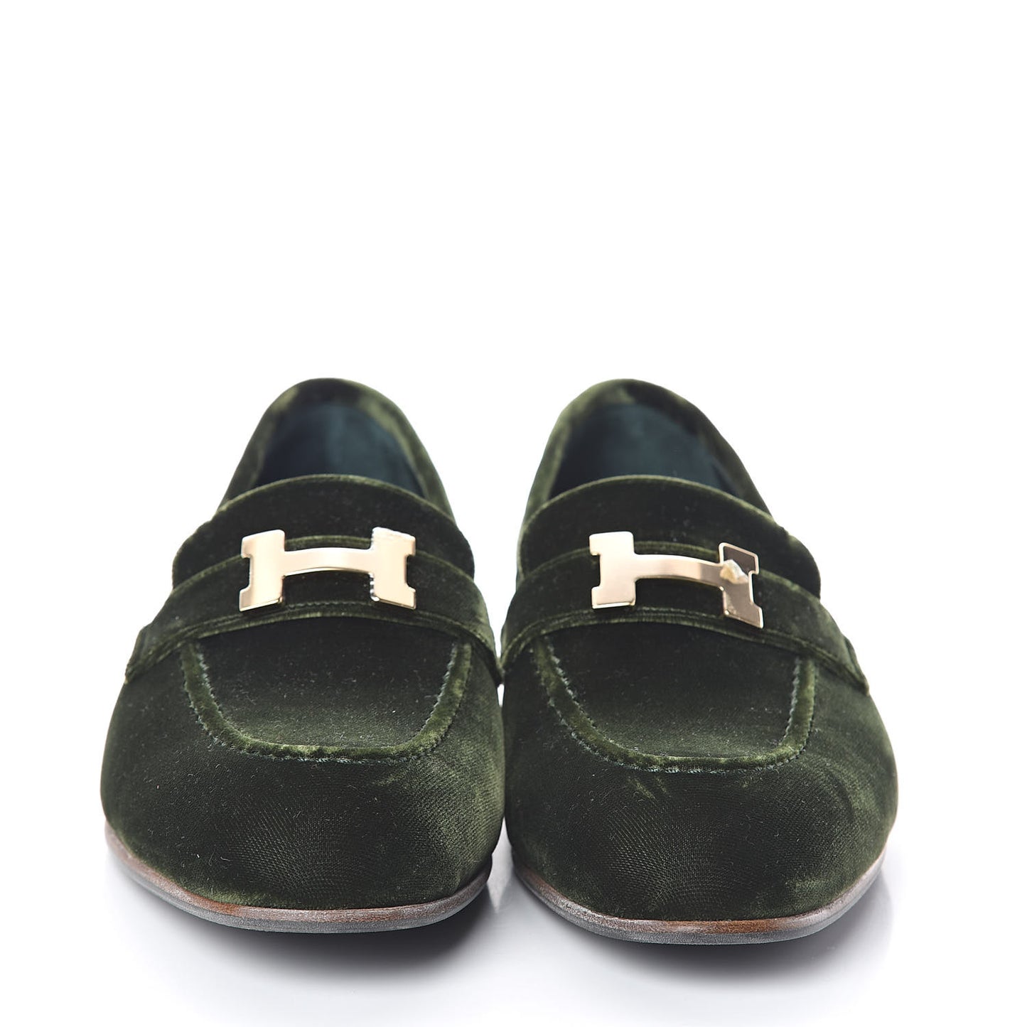 Velvet Womens Paris Loafers 39 Vert