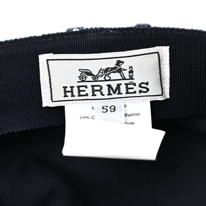 Hermes Canvas Womens Vauban Chaine d'Ancre Cap 59 Blanc Casse 8 of 11