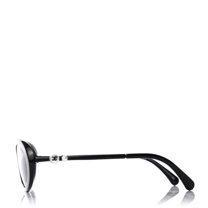 Chanel Acetate Pearl Sunglasses 5428-H Black 3 of 8