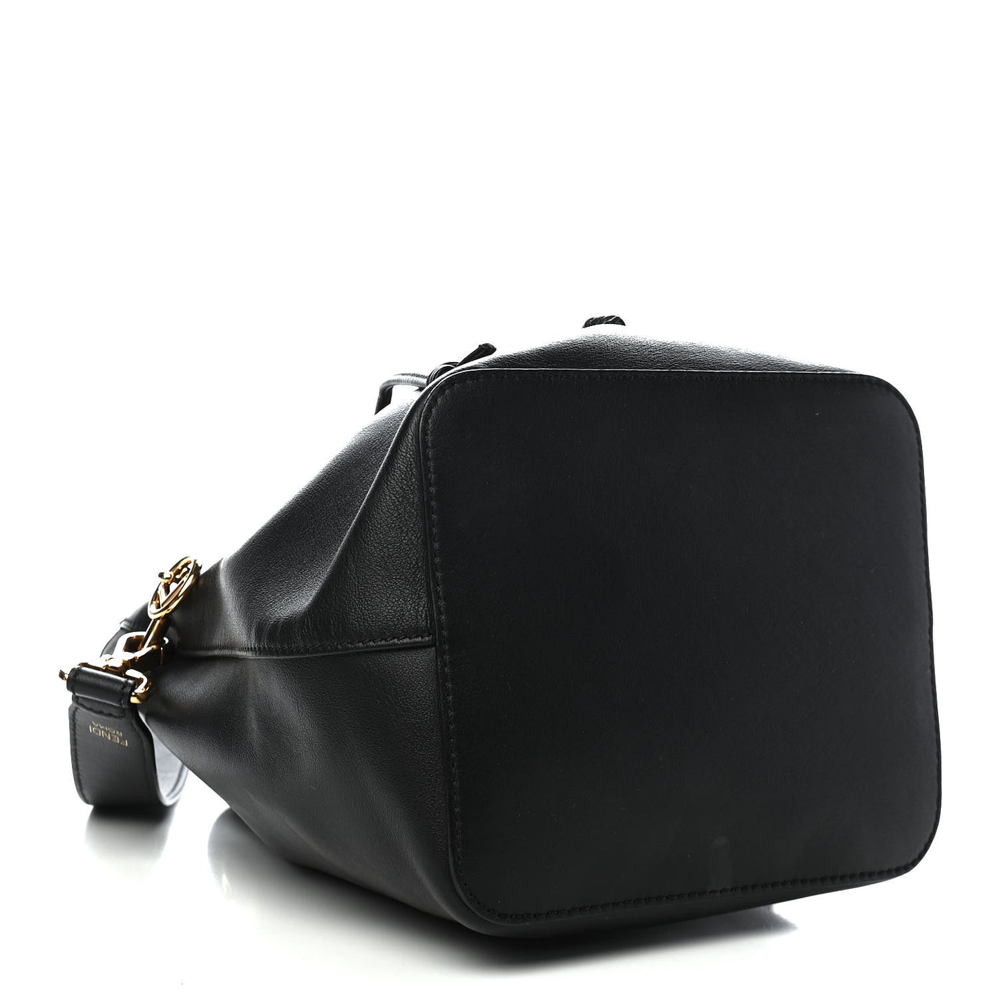 Vitello Grace Matte F is Fendi Grande Mon Tresor Bucket Bag Black